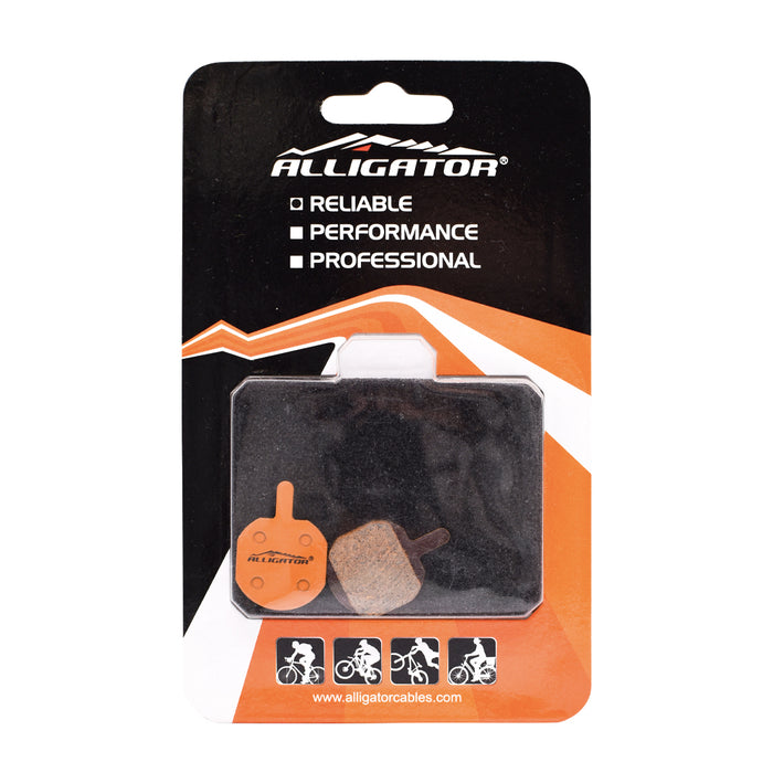 Pastillas de freno Alligator Reliable en su empaque
