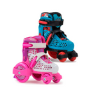 Patines Stomper Ajustables Quad blue/red