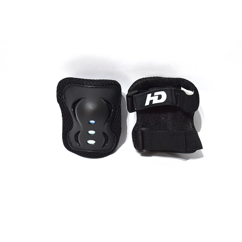 Set de protecciones juveniles HD negras