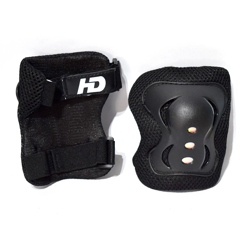 Set de protecciones juveniles HD negras