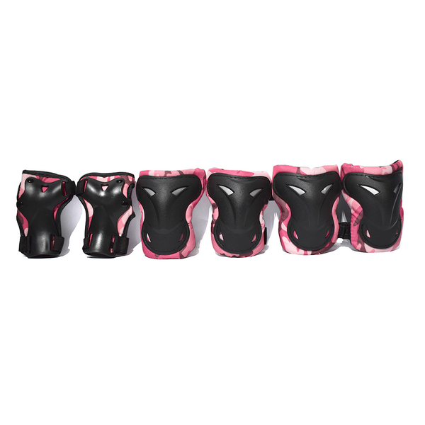 Set de Protecciones Pink/Black Calary