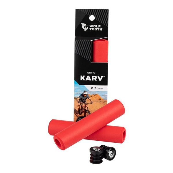 Puños Wolf Tooth Grips Karv 6.5MM Red