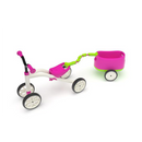 Correpasillo Quadie + carro pink