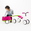 Correpasillo Quadie + carro pink