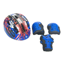 Set de casco y protecciones Hook Azul HK-331