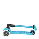 Scooter Maxi Deluxe Plegable LED Aqua