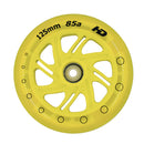 Set de Ruedas 125MM Amarillas con luces