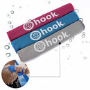 Toalla Microfibra Deportiva Hook Grey