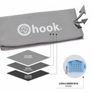 Toalla Microfibra Deportiva Hook Grey