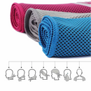 Toalla Microfibra Deportiva Hook Grey