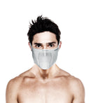 Bandana Deportiva Slim-Fit Sin Cuello Reversible X5s -Blanco