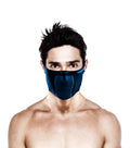 Bandana Deportiva Slim-Fit Sin Cuello Reversible X5s -Negro/Azul