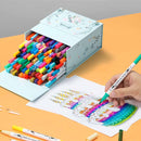 Set 160 marcadores doble punta Ohuhu Maui (estuche verde)