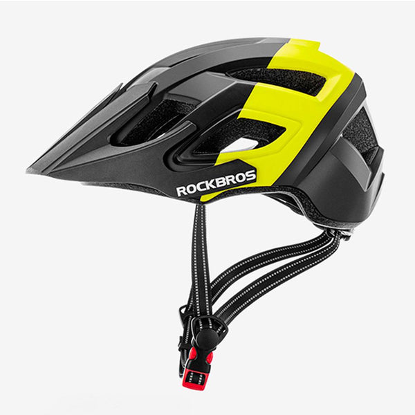 Casco de Bicicleta Rockbros Negro/Amarillo TS-39