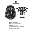 Casco de Bicicleta Rockbros Negro/Amarillo TS