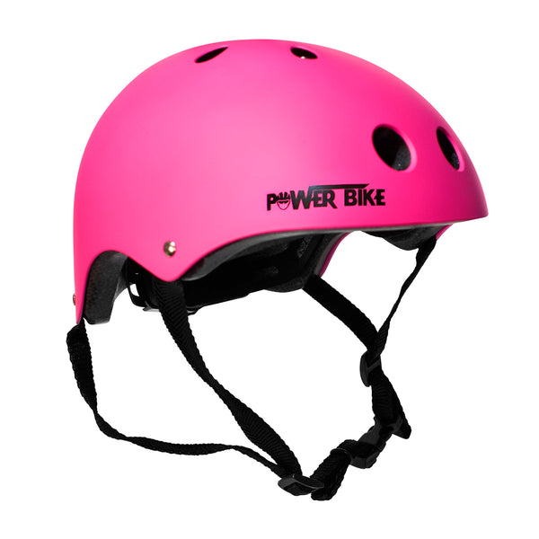 Casco Urbano Con Luz Powerbike Fucsia