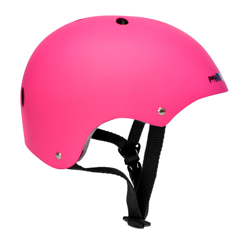 Casco Urbano Con Luz Powerbike Fucsia