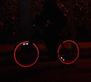 Reflectantes Para Llantas Ancho 25mm Rojo