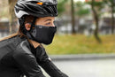 Máscaras Deportiva Filtrante Lavable Sin Cuello F5s E7  - Negra/Gris