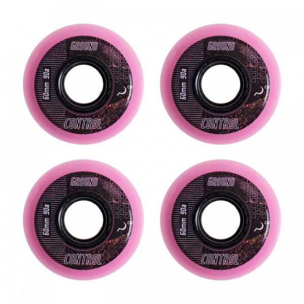 Pack de Ruedas para patines Ground Control Pink