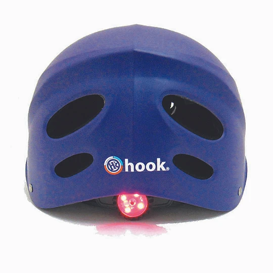 Casco Urbano Hook Morado Con Luz HK-304