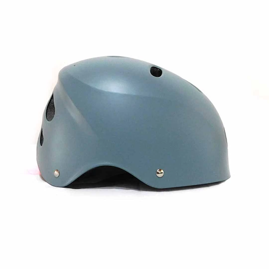 Casco Urbano Hook Gris Con Luz HK-305