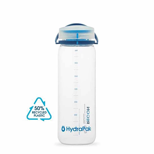 Botella de Hidratación Ecológicas Hydrapak Recon Navy/Cyan 750ml