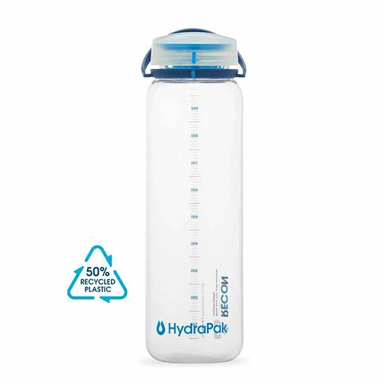 Botella de Hidratación Ecológicas Hydrapak Recon Navy/Cyan 1L
