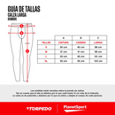 Calza Ciclista Larga Hombre TORPEDO