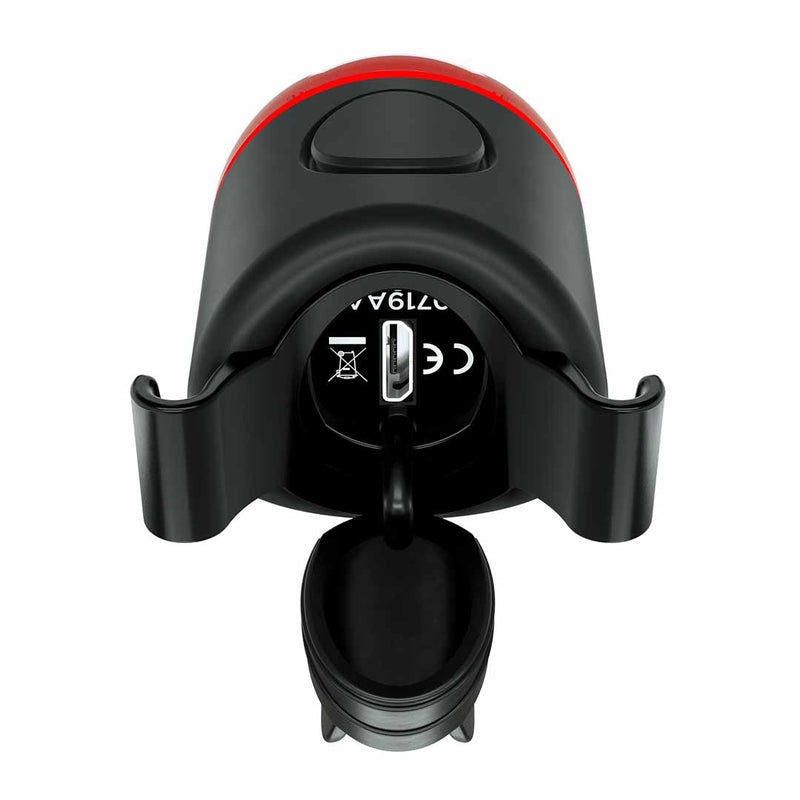Luces Delantera/Trasera Para Bicicleta Plugger black