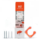 Soporte de Bicicleta para Pared Clug Naranjo