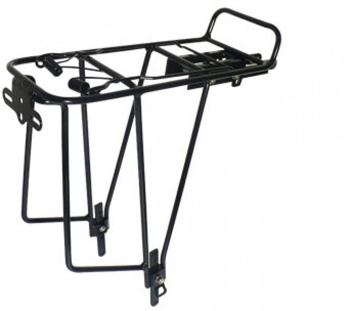 Parrilla trasera MTB Yuen I de aluminio negra
